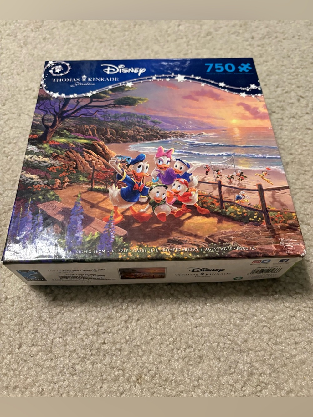 Disney Thomas Kinkade 750-Piece Puzzle. New.